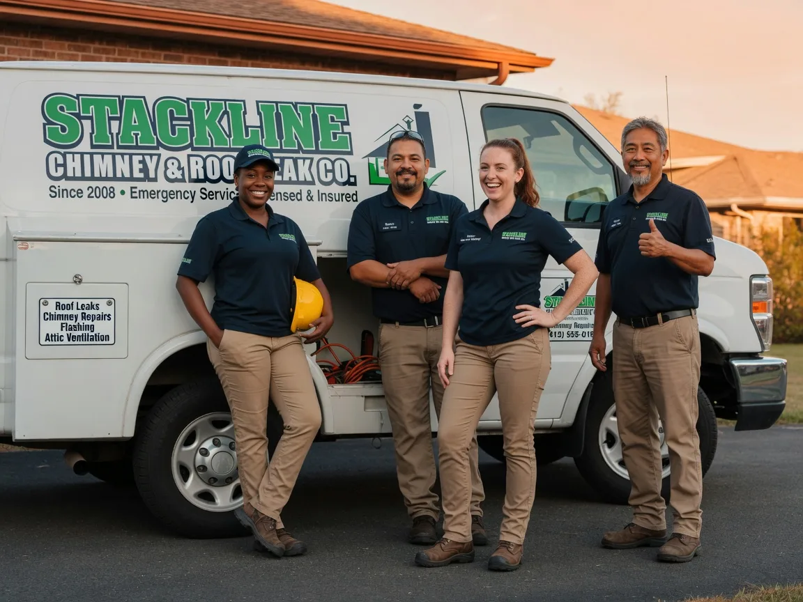 Chimney flashing repair company in Holly Ridge, NC